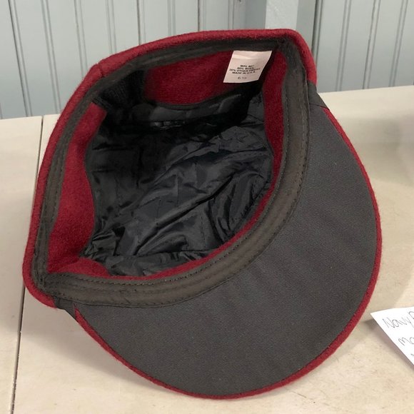 6 5/8 Langenberg Wool Winter Hat Langenberg Made USA Ear Flaps - Picture 6 of 10